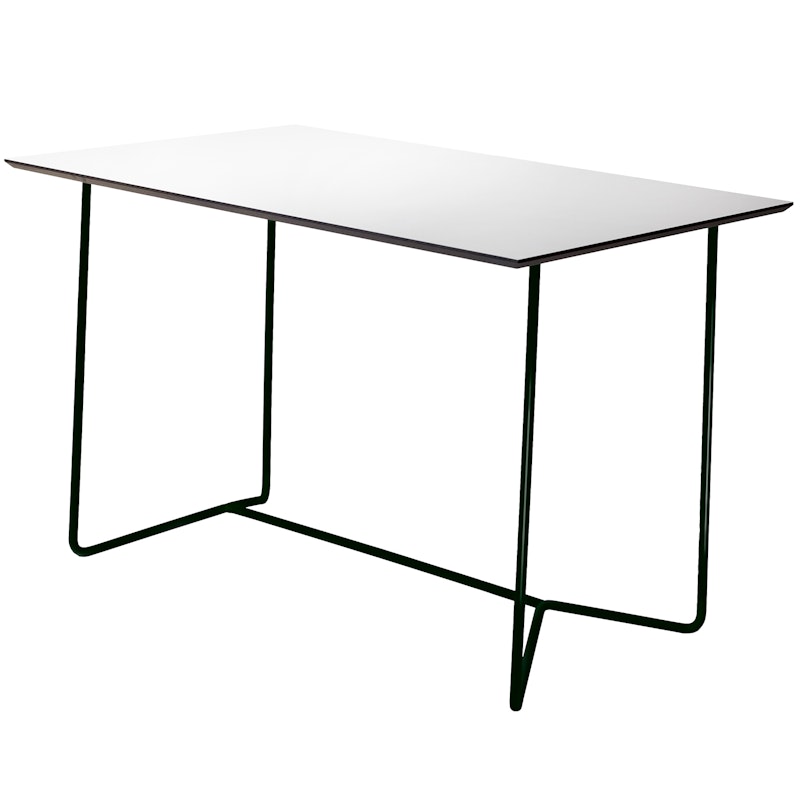 High Tech Pöytä 70x100 cm, Laminaatti / Musta