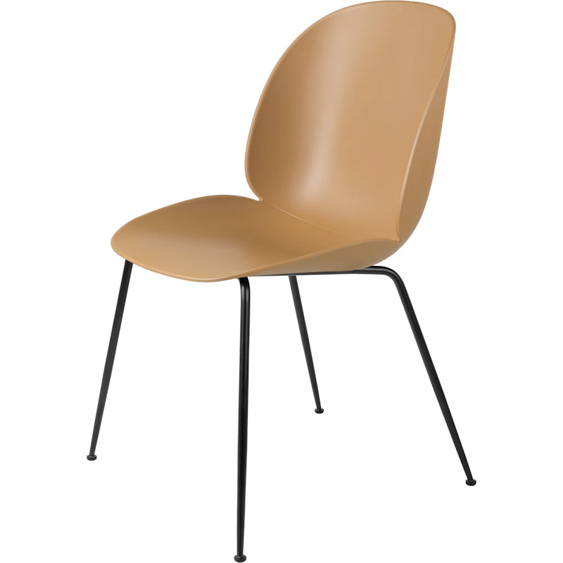Beetle Tuoli Conic Matt Black, Amber Brown