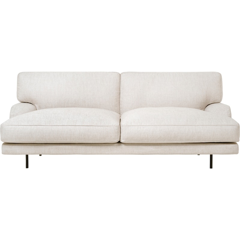 Flaneur Sohva LC 2,5-istuttava, Jalat Musta / Hot Madison 419 Off White