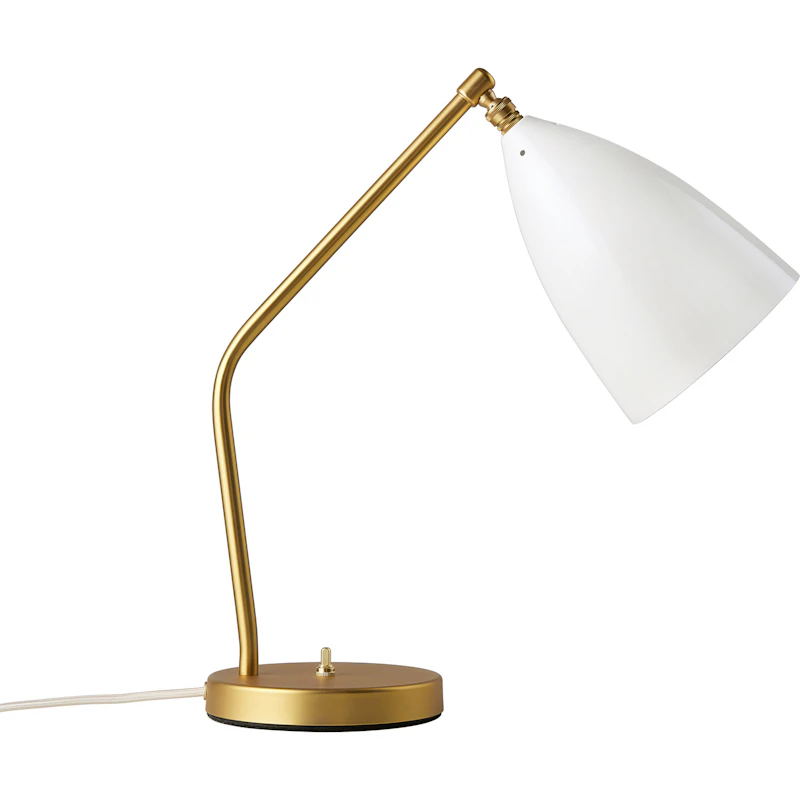 Gräshoppa Pöytävalaisin, Glossy Alabaster White
