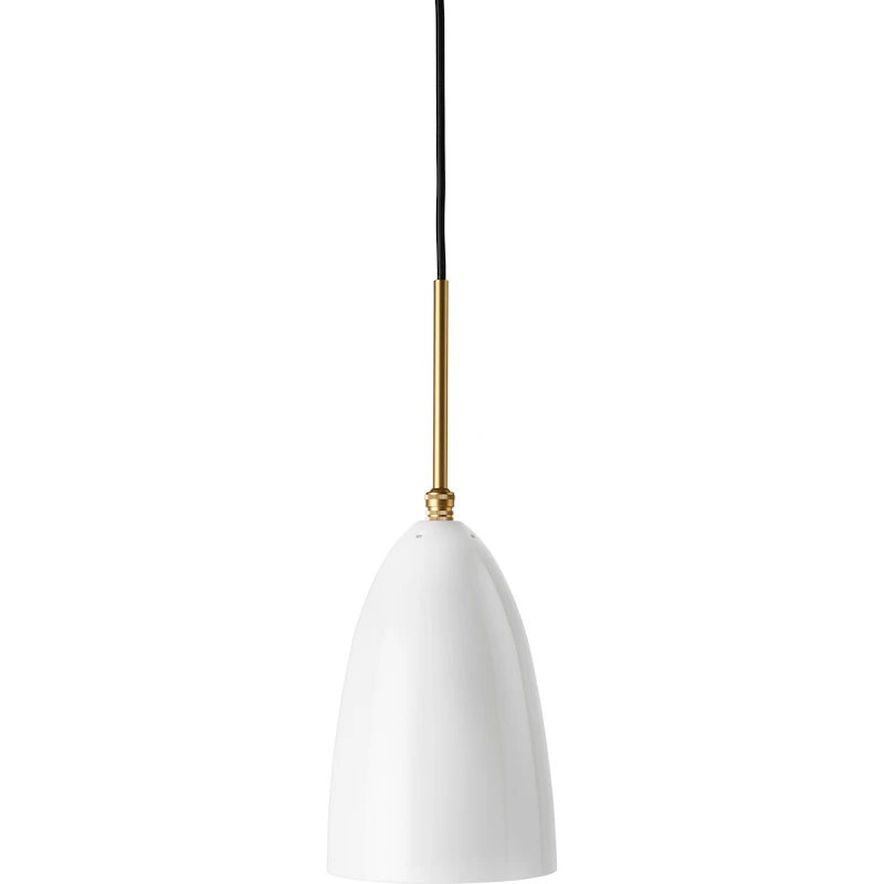 Gräshoppa Riippuvalaisin, Glossy Alabaster White