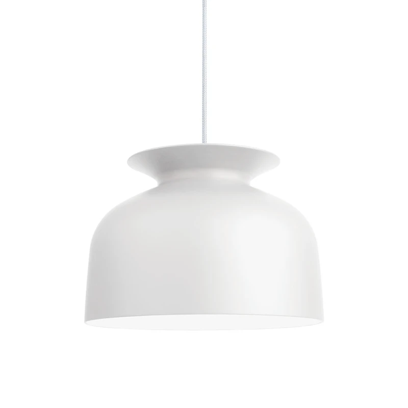 Ronde Kattovalaisin Ø40cm, Valkoinen