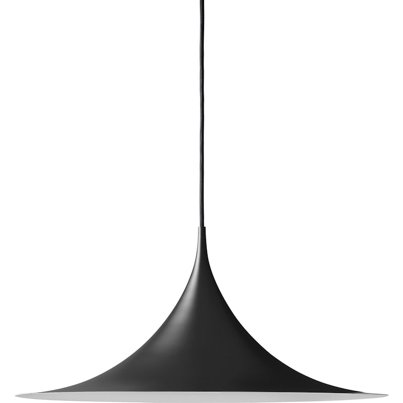 Semi Riippuvalaisin Ø 47 cm, Matt Black