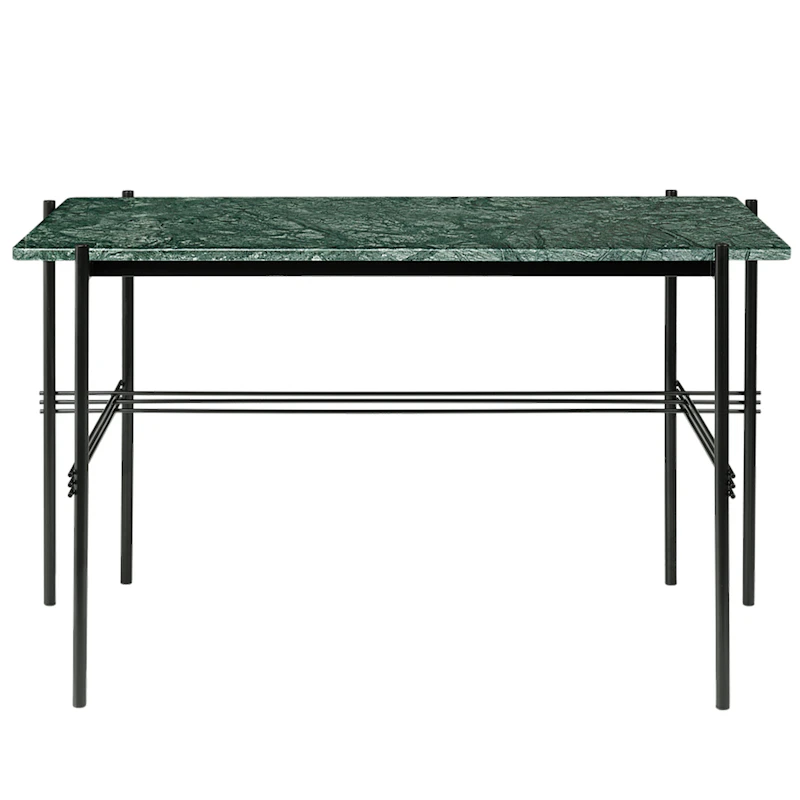 TS Pöytä, Musta / Green Marble