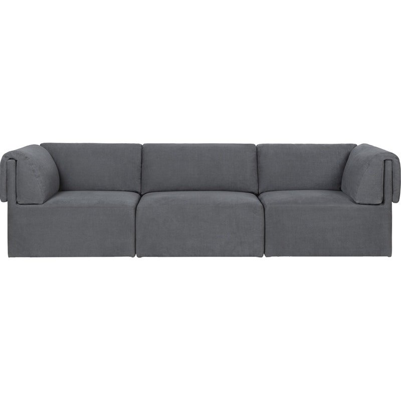 Wonder Sofa 3-S w Armrest, Hot Madison 1294/096 FC