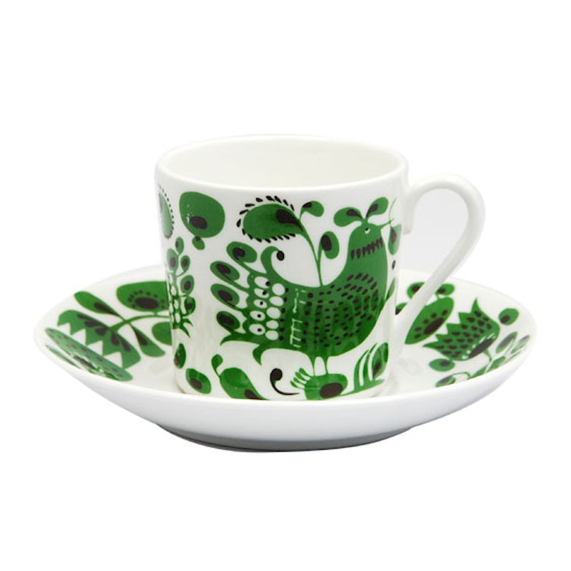 Turtur Kahvikuppi ja Lautanen, Suora