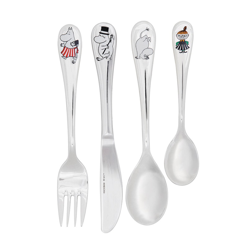 Muumi Perhe Lastenaterimet, 4kpl