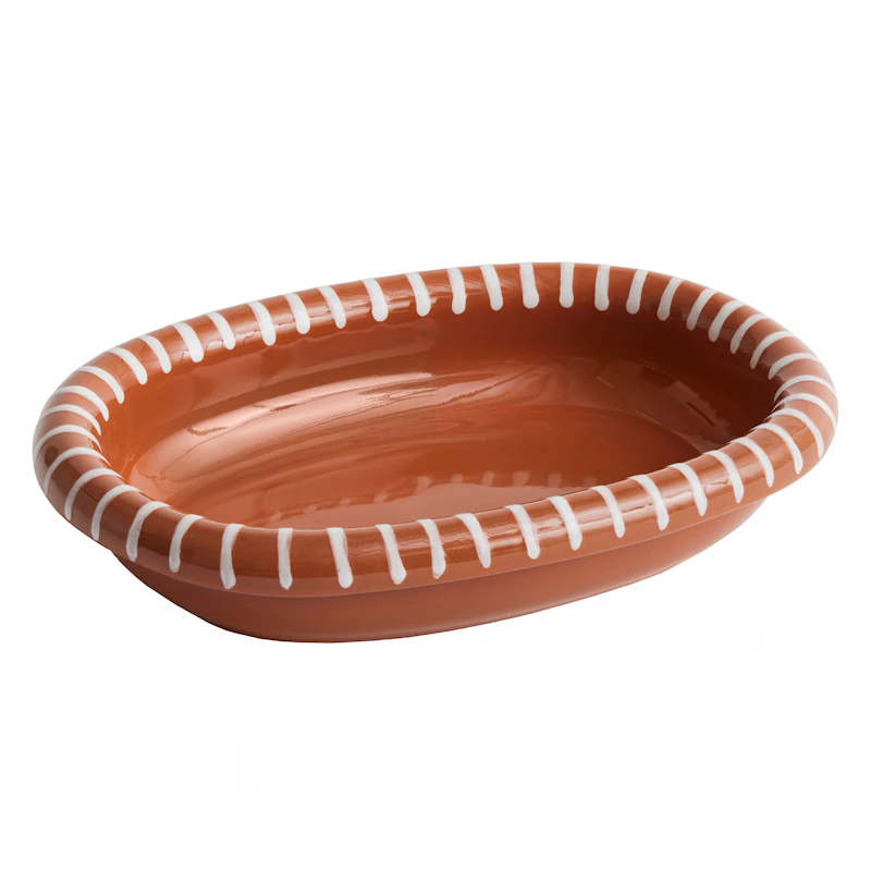 Barro Oval Dish Small, Natural