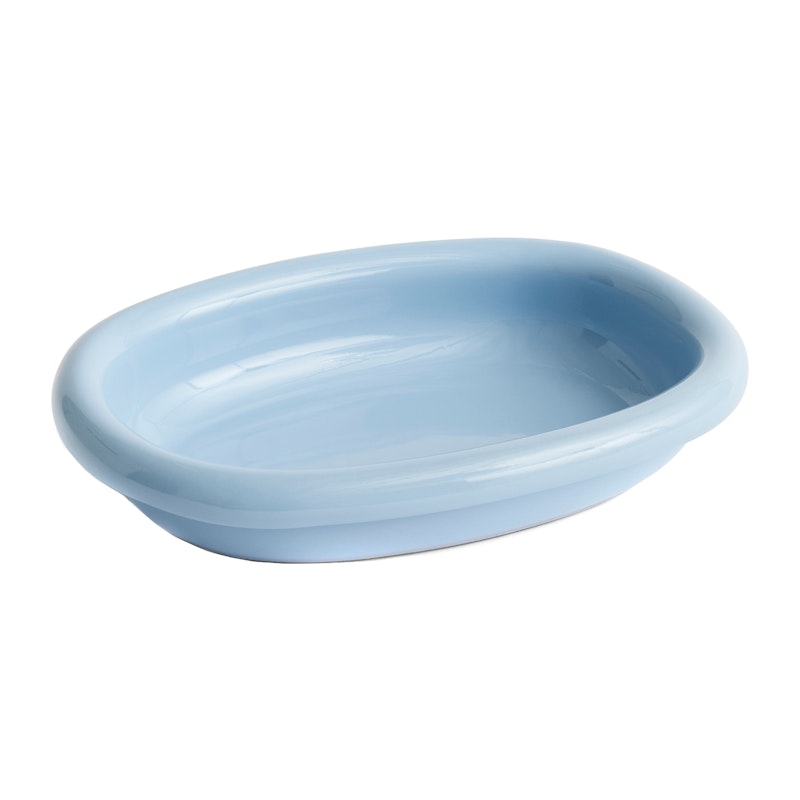 Barro Oval Dish Small, Light Blue
