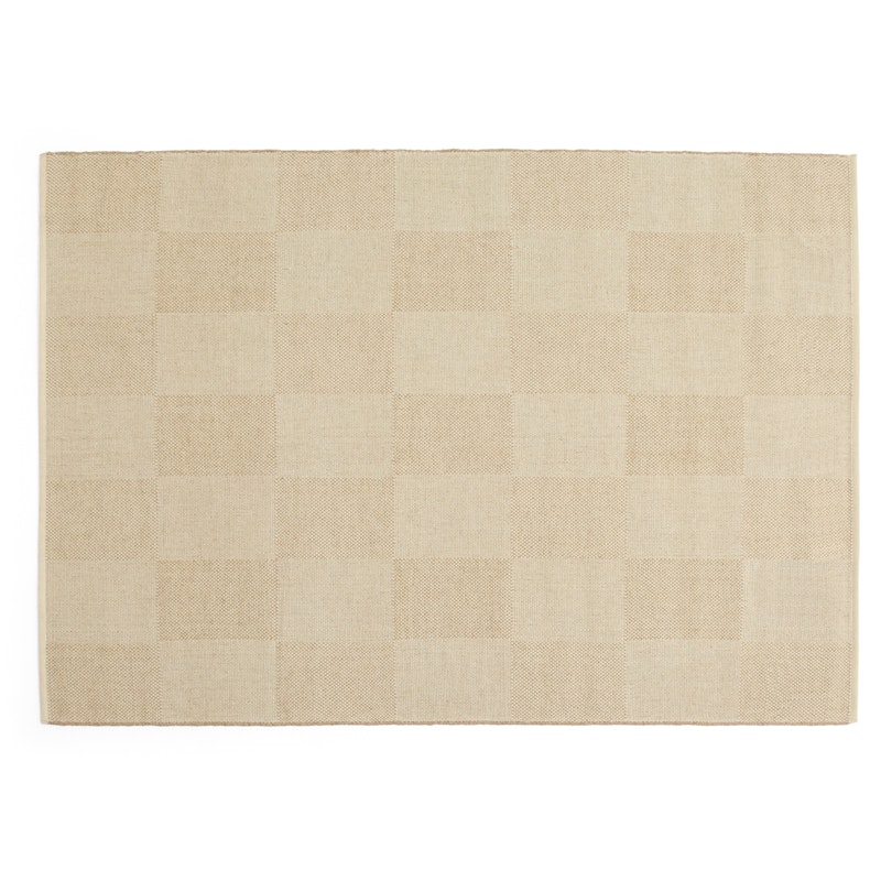 Check Villamatto 140x200 cm, Hiekanvärinen