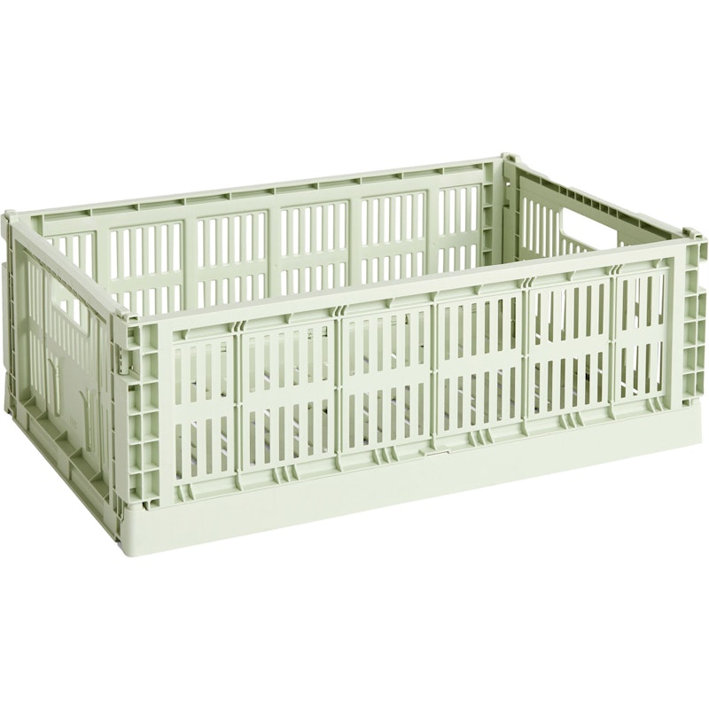 Colour Crate Laatikko L, 34,5x53 cm, Mintunvihreä