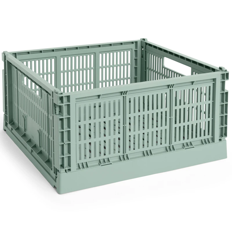 Colour Crate Large Square Säilytys, Sage Green