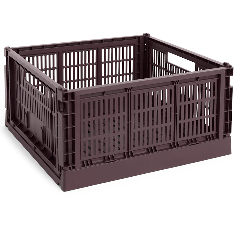 Colour Crate Large Square Säilytys, Bordeaux