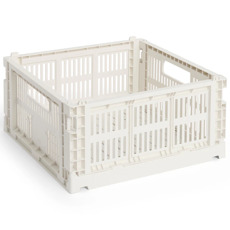 Colour Crate Medium Square Säilytys, Off-white