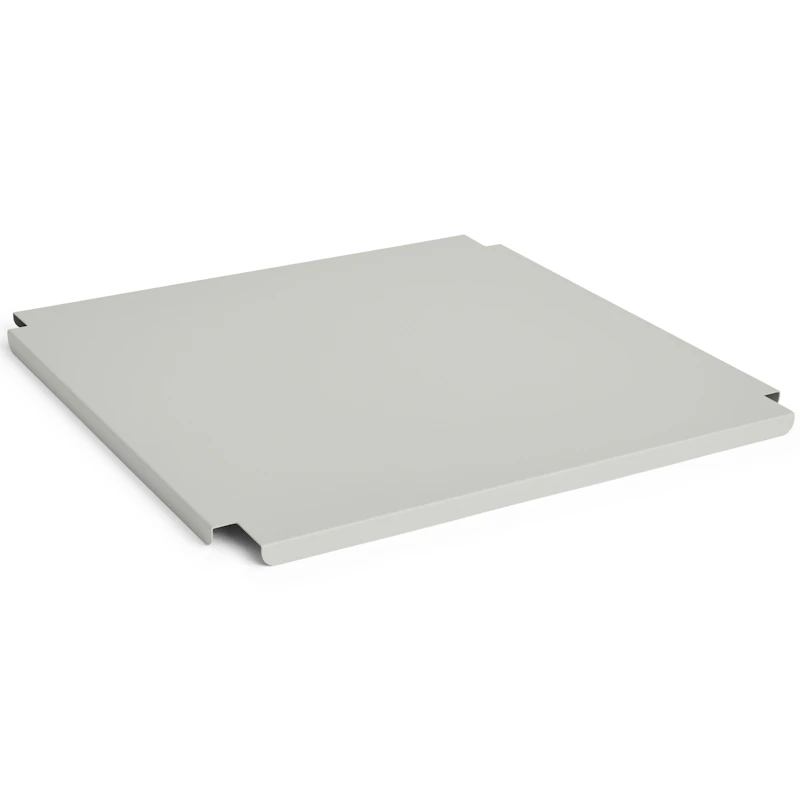 Colour Crate Metal Large Square Kansi, Grey