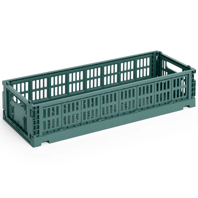 Colour Crate Mini Oblong Säilytys, Dark Green
