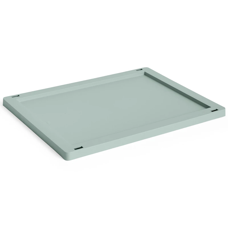 Colour Crate Plastic Medium Kansi, Sage Green