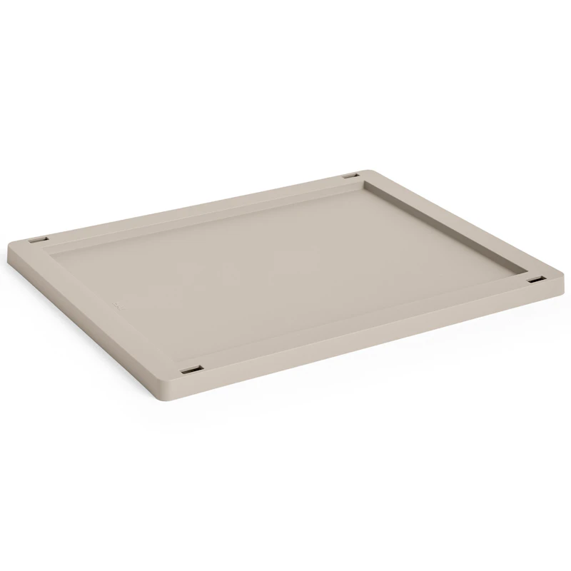 Colour Crate Plastic Medium Kansi, Warm Grey