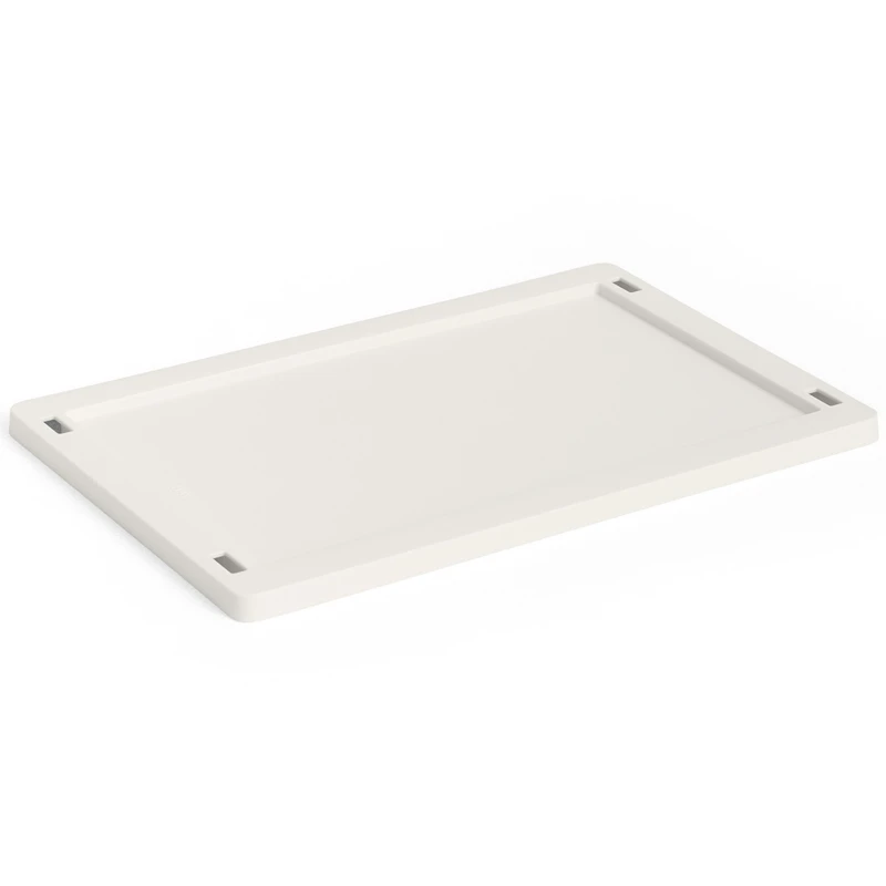 Colour Crate Plastic Small Kansi, Off-white