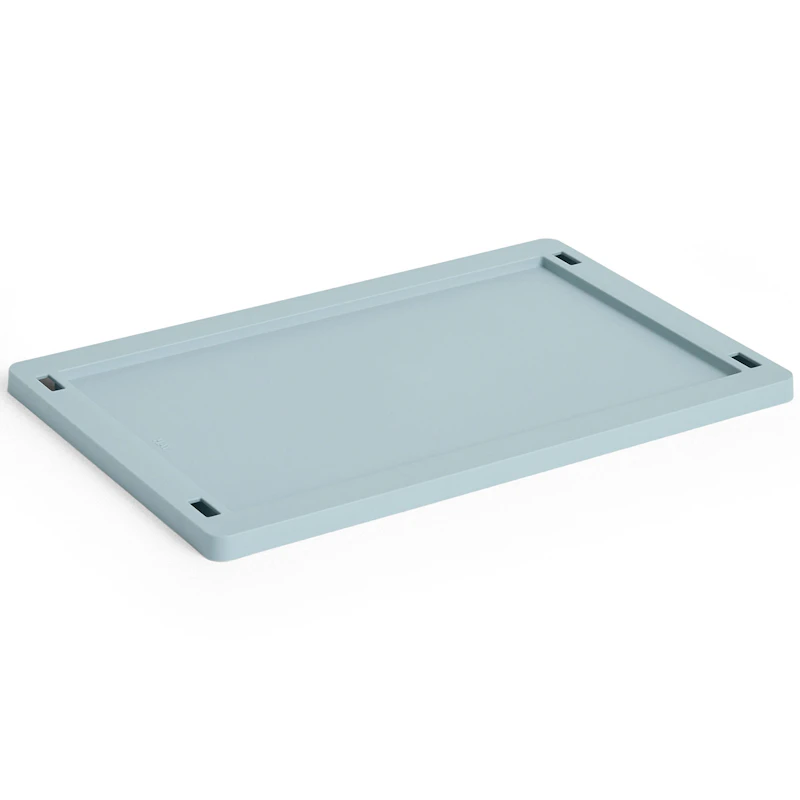 Colour Crate Plastic Small Kansi, Dusty Blue