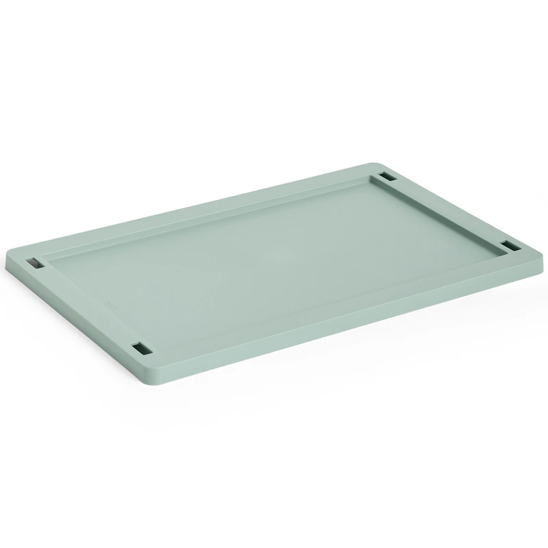 Colour Crate Plastic Small Kansi, Sage Green