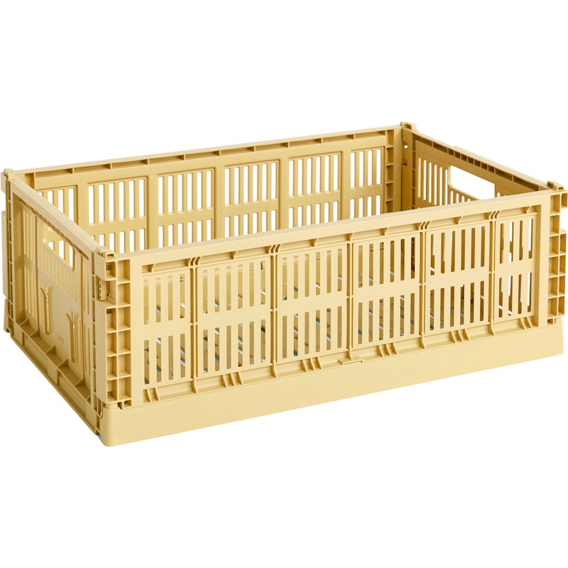 Colour Crate Laatikko L, 34,5x53 cm, Golden Yellow