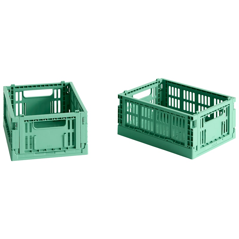 Colour Crate Laatikot Mini 2 kpl:n pakkaus, Dark Mint