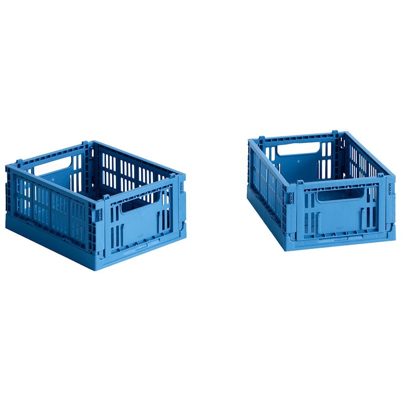 Colour Crate Mini Set of 2 Blush Laatikot Mini 2 kpl:n pakkaus, Electric Blue