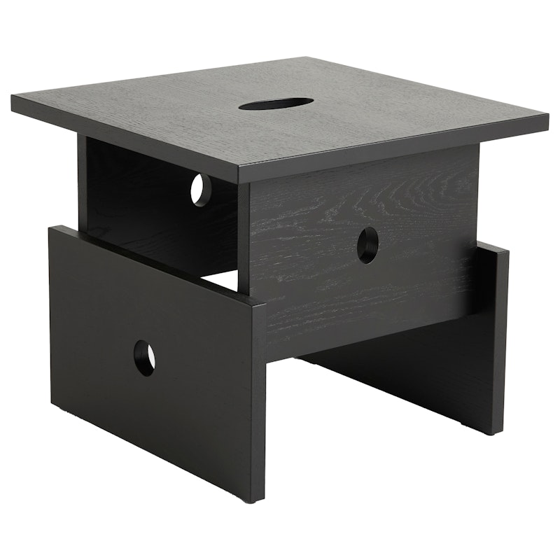 Wood Box Sohvapöytä, Musta Tammi