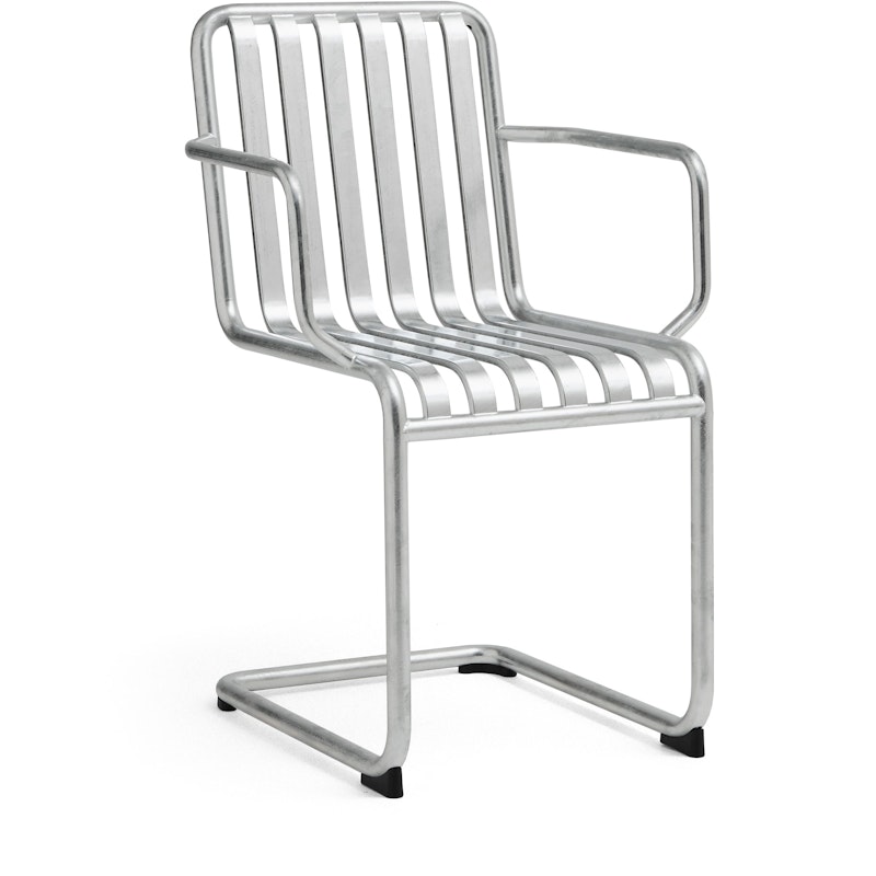 Palissade Cantilever Armchair, Hot galvanised steel