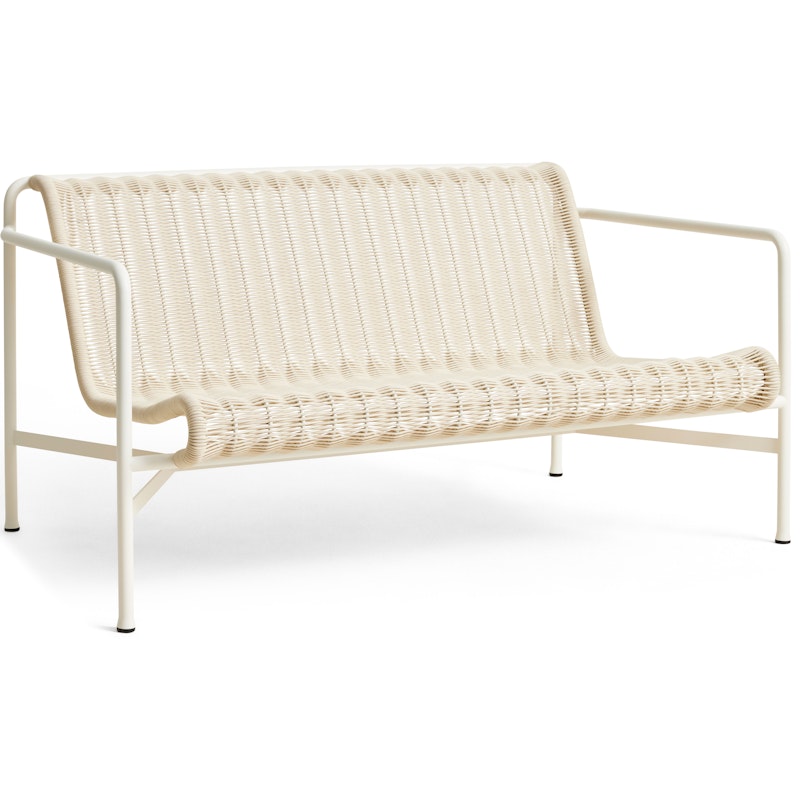 Palissade Cord Lounge-Sohva, Cream White