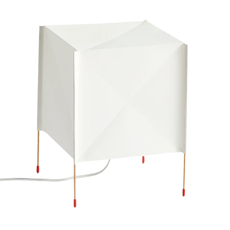 Paper Cube Table Lamp Pöytävalaisin Valkoinen