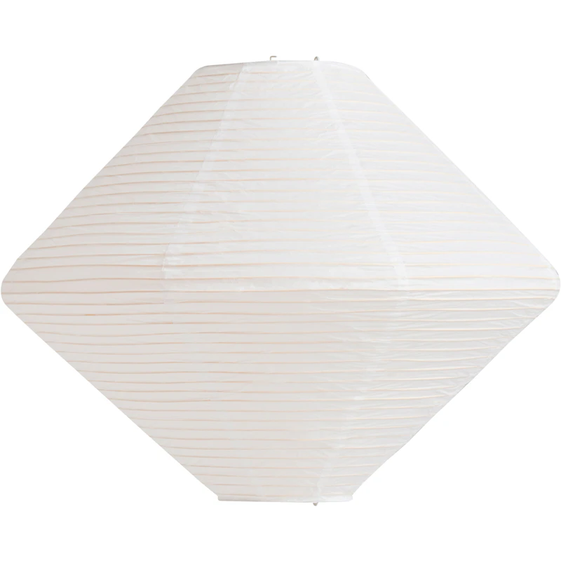 Paper Shade Diamond 60 Lampunvarjostin, Classic White