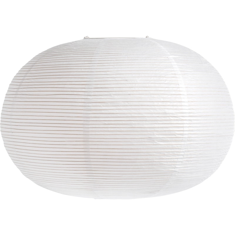 Paper Shade Ellipse Lampunvarjostin, Classic White