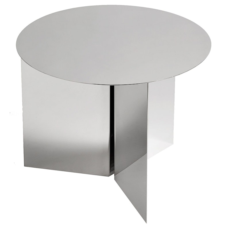 Slit Round Table, Mirror