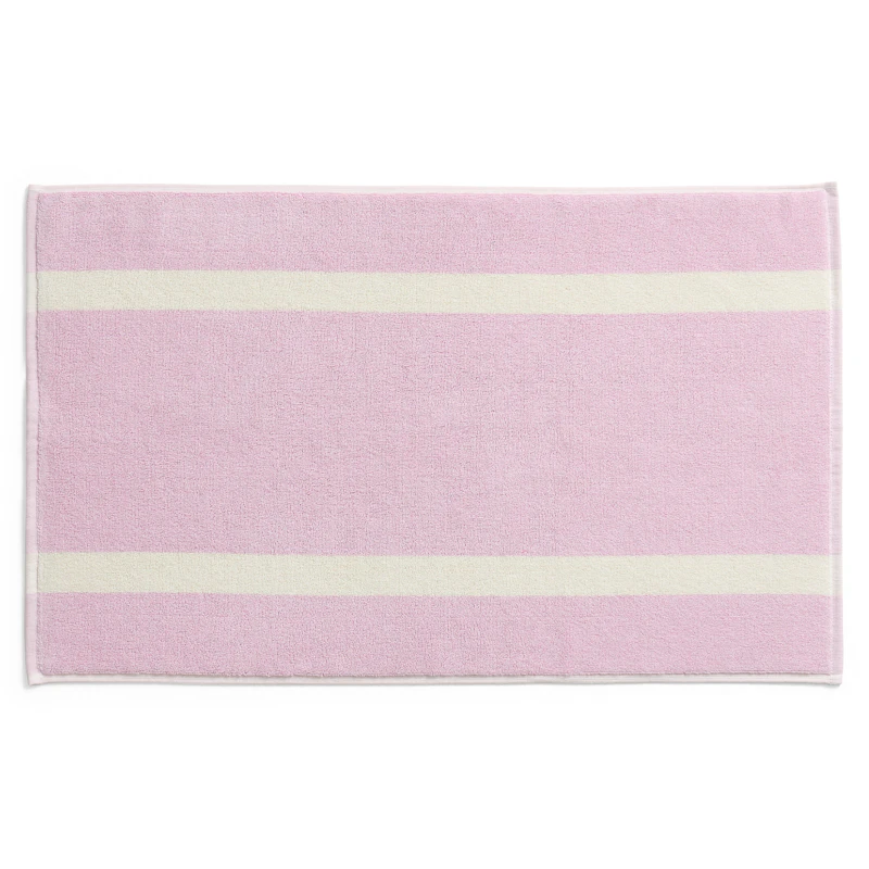 Stripe Kylpyhuonematto, Cool Pink