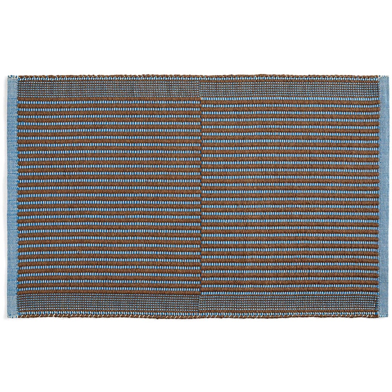 Tapis Matto 60x95 cm, Sininen/Pähkinänruskea