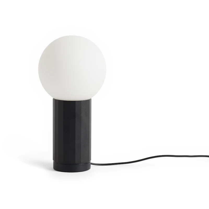 Turn On Pöytävalaisin, Musta