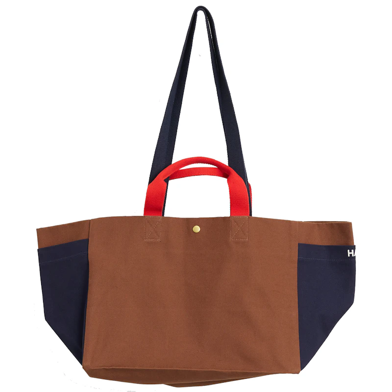 Viikonloppukassi Small, Brown Multi