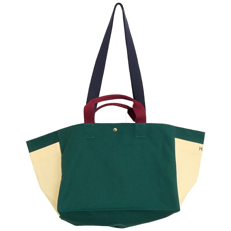 Viikonloppukassi Small, Dark Green Multi