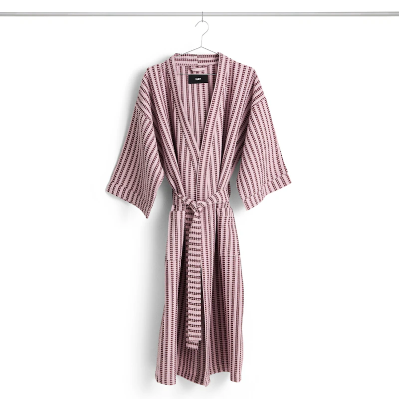 Waffle Kylpytakki Raidallinen, Cool Pink