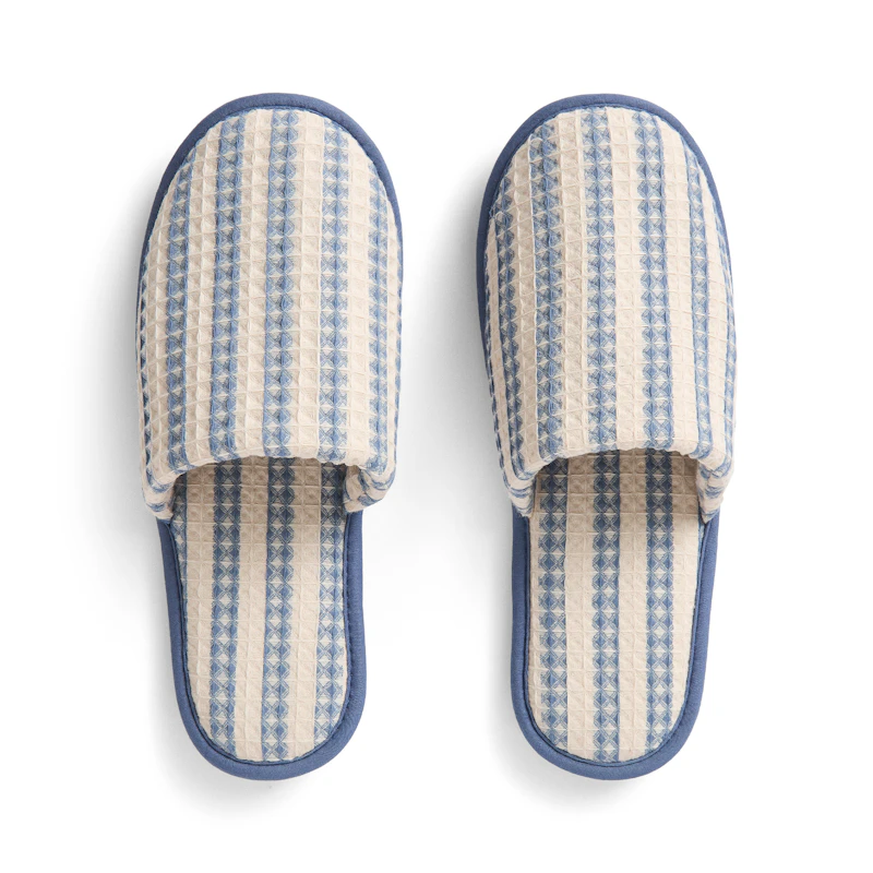 Waffle Tossut, Dusty Blue