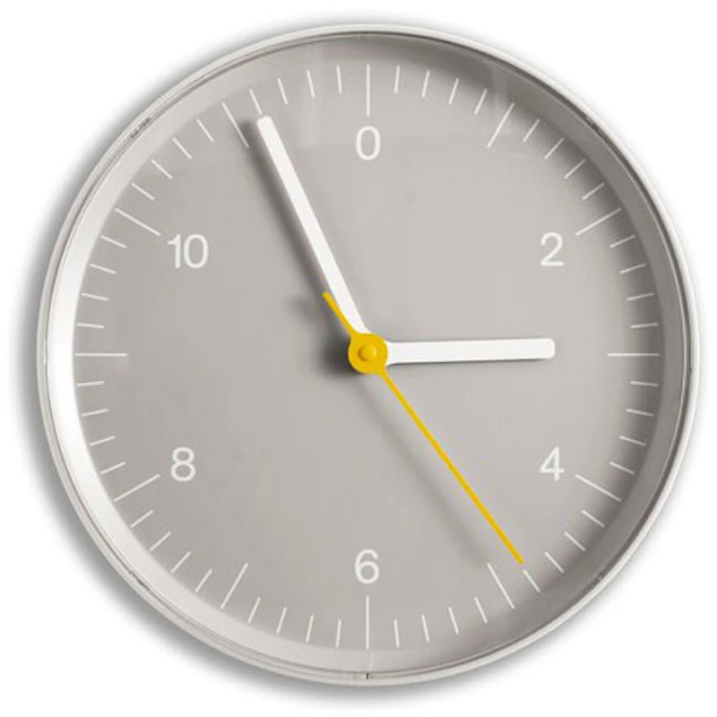 Wall Clock (Recycled), Grey