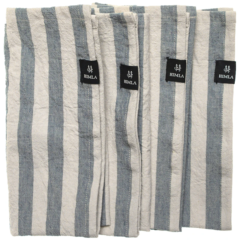 Riviera Servetti 45x45 cm 4 kpl:n pakkaus, Azure