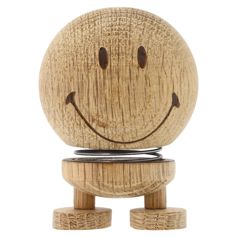 Hoptimist Smiley Hahmo S, Natural Oak