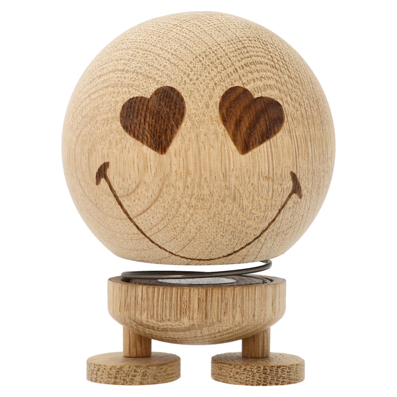 Hoptimist Smiley Love Hahmo M, Natural Oak