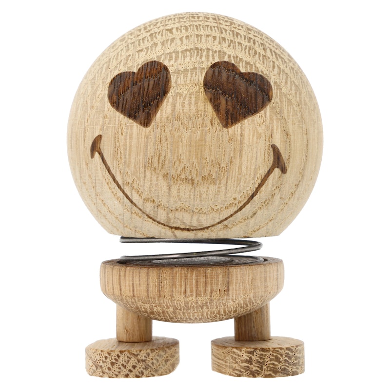 Hoptimist Smiley Love Hahmo S, Natural Oak