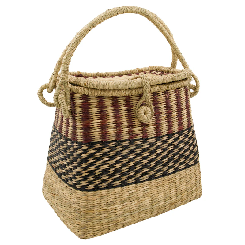 Kori H29xW34 cm, Ruskea / Luonnollinen