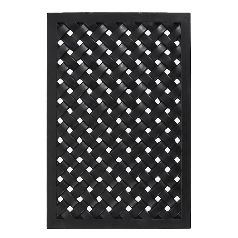 Braid Ovimatto 40x60, Musta