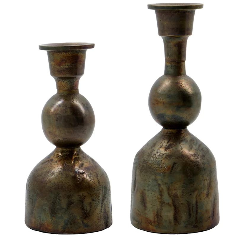 Cast Kynttilänjalka Antique Brass